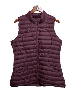 lululemon Pack It Down Vest Plumful Size 10